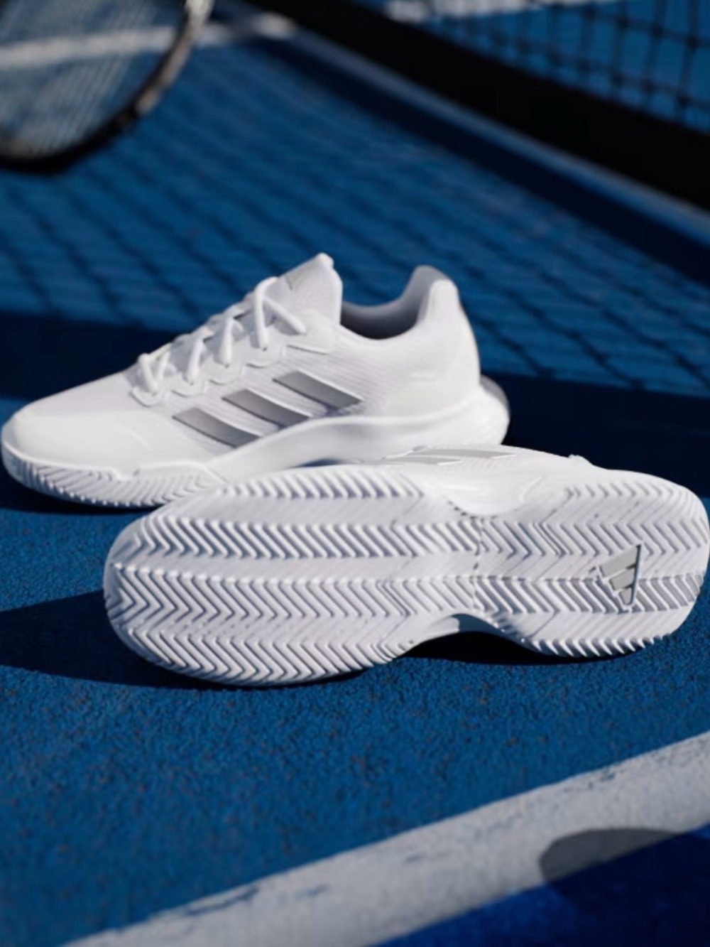 Brand New Adidas Women’s Gamecourt 2 Tennis Shoes - Picture 9 of 10